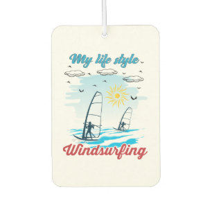 Désodorisant Pour Voiture La planche à voile est mon style de vie