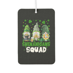 Désodorisant Pour Voiture La Saint-Patrick Gnomes Shenanigans Squad Saint