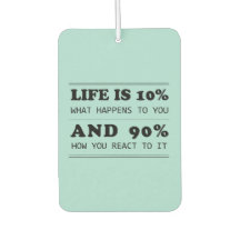La vie est à 10% ce qui vous arrive Citation motiv