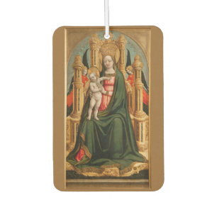 Désodorisant Pour Voiture "La Vierge et l'Enfant" art personnalisé air frai