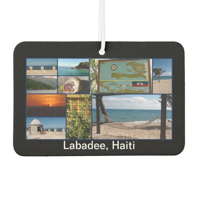 Désodorisant Pour Voiture Labadee, Haïti (Devant)