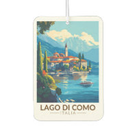 Lac de Côme Italie Lombardie Voyage Art Vintage
