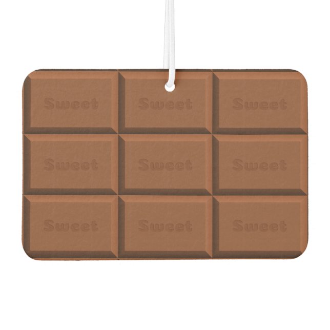 Désodorisant Pour Voiture Lait chocolat (Devant)