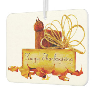 Désodorisant Pour Voiture l'ambiance chaleureuse et festive de Thanksgiving