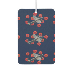 Désodorisant Pour Voiture Lancaster vintage parmi les coquelicots rouges