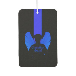 Désodorisant Pour Voiture L'ange gardien de police amincissent Blue Line