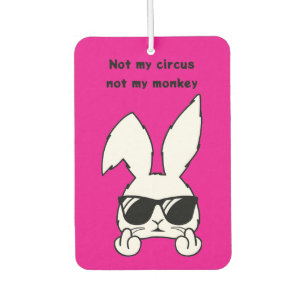 Désodorisant Pour Voiture Lapin Rose