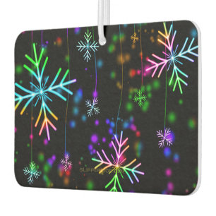 Désodorisant Pour Voiture L'atmosphère de Noël festive et animée de Slippery
