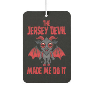 Désodorisant Pour Voiture Le Diable du New Jersey m'y a poussé