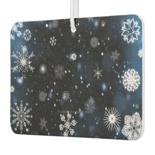 Désodorisant Pour Voiture Le Noël de SlipperyJoe, hiver magique paisible à