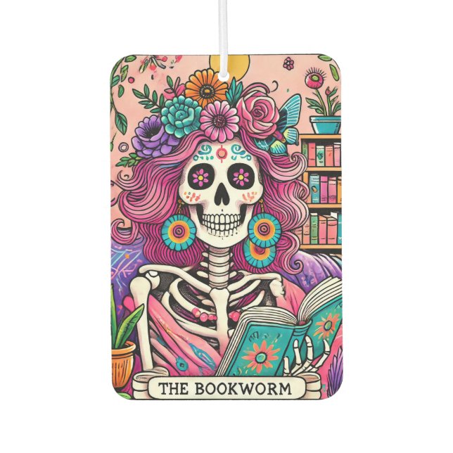 Désodorisant Pour Voiture Le ver de livre (Devant)