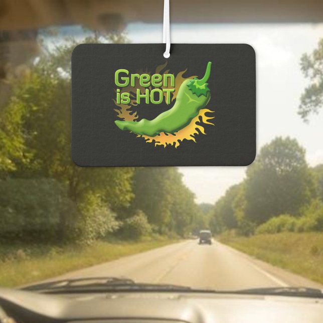 Désodorisant Pour Voiture Le vert est CHAUD (Créateur téléchargé)
