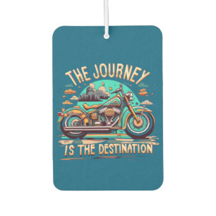 Désodorisant Pour Voiture Le voyage est la destination : la moto Vintage