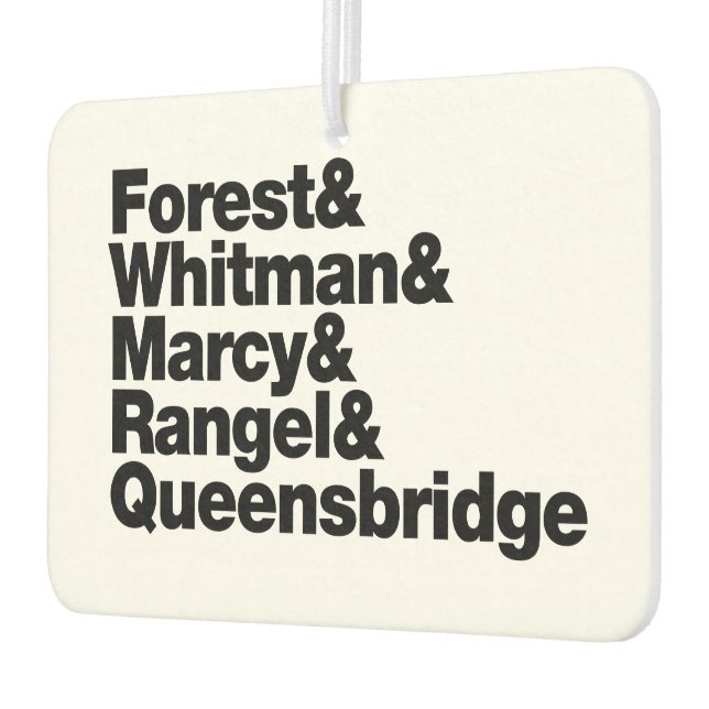 Désodorisant Pour Voiture Les projets (Gauche)