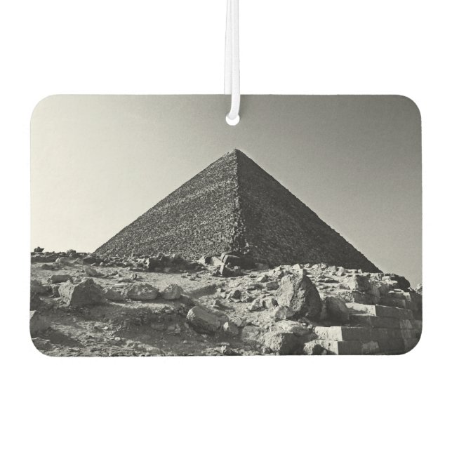 Désodorisant Pour Voiture Les pyramides de Gizeh,Égypte (Devant)