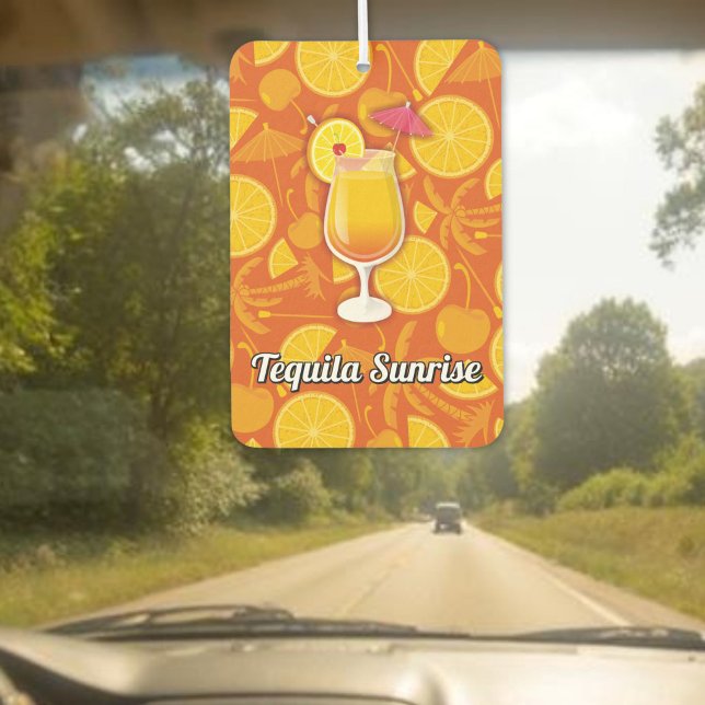 Désodorisant Pour Voiture lever de soleil à la tequila (Créateur téléchargé)