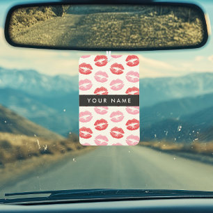 Désodorisant Pour Voiture Lèvres Rouges, Lèvres Roses, Baiser, Votre Nom, Pe