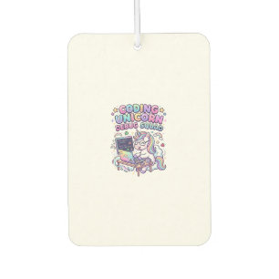 Désodorisant Pour Voiture Licorne Coding Licorne Debug Squad Marché Charmeur