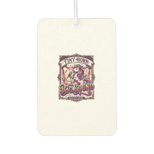 Désodorisant Pour Voiture Licorne Petite Corne Gros Son Stylé Merch Design_1