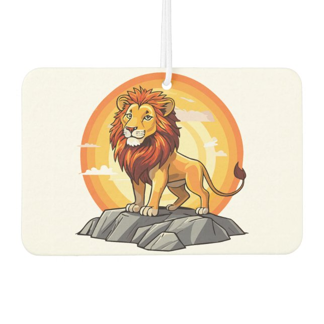 Désodorisant Pour Voiture Lion (Devant)