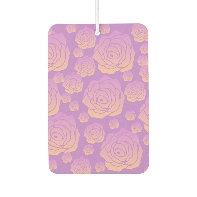 Désodorisant Pour Voiture Lit de Rose (Devant)