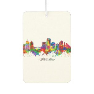 Désodorisant Pour Voiture Ljubljana Skyline