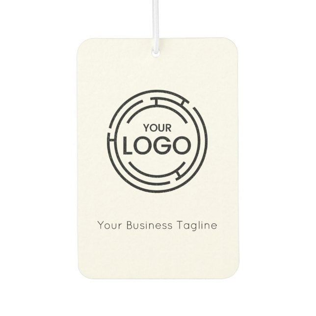 Désodorisant Pour Voiture Logo personnalisé Business Air Freshener (Devant)