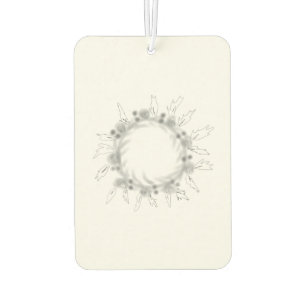 Désodorisant Pour Voiture Logo personnalisé simple et élégant ici société c