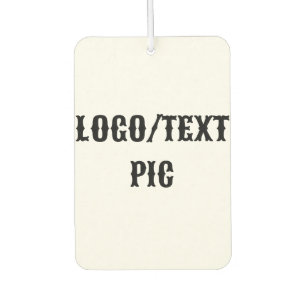 Désodorisant Pour Voiture Logo personnalisé simple et élégant ici société c