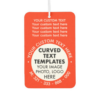 Désodorisant Pour Voiture Logo Promotionnel voiture RED Air Freshener