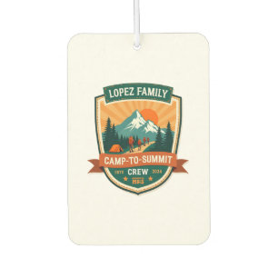 Désodorisant Pour Voiture Lopez Family Camp-To-Summit Crew Vintage Randonnée
