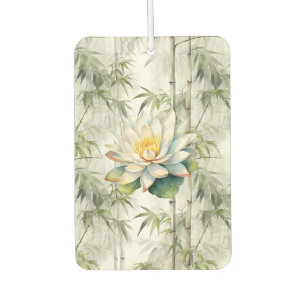 Désodorisant Pour Voiture Lotus de sérénité en bambou