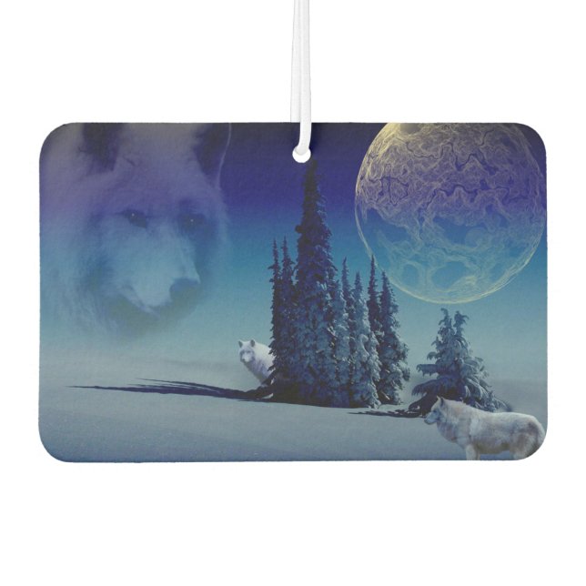 Désodorisant Pour Voiture Loups (Devant)