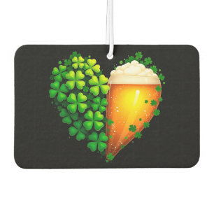 Désodorisant Pour Voiture Lucky Clover Design pour la St. Patrick's Day