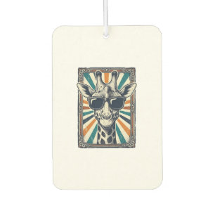 Désodorisant Pour Voiture Lunettes de soleil girafe vintage
