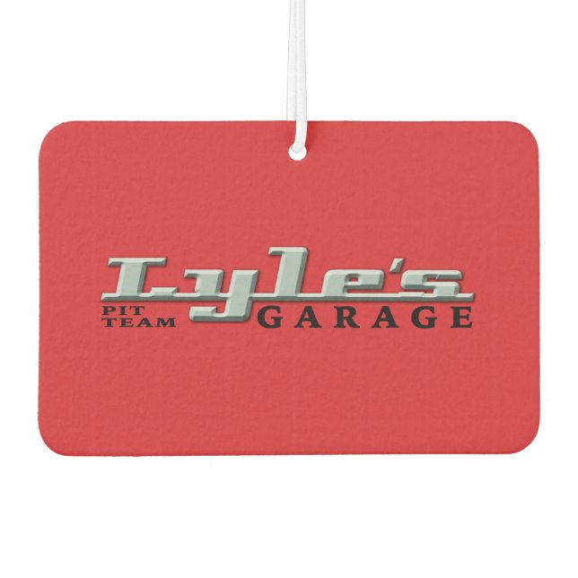 Désodorisant Pour Voiture Lyle's Garage Air Freshener : nouvelle odeur de vo (Devant)