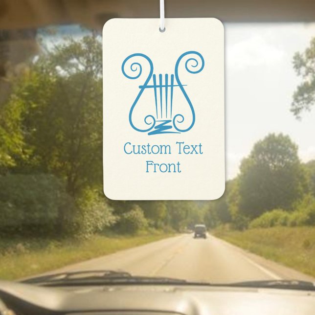 Désodorisant Pour Voiture Lyre Bleue (Créateur téléchargé)