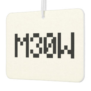 Désodorisant Pour Voiture M30W [Sons animaux de léopards]