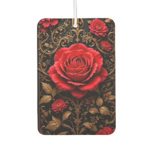Désodorisant Pour Voiture Magnifique rose rouge conçue avec goût