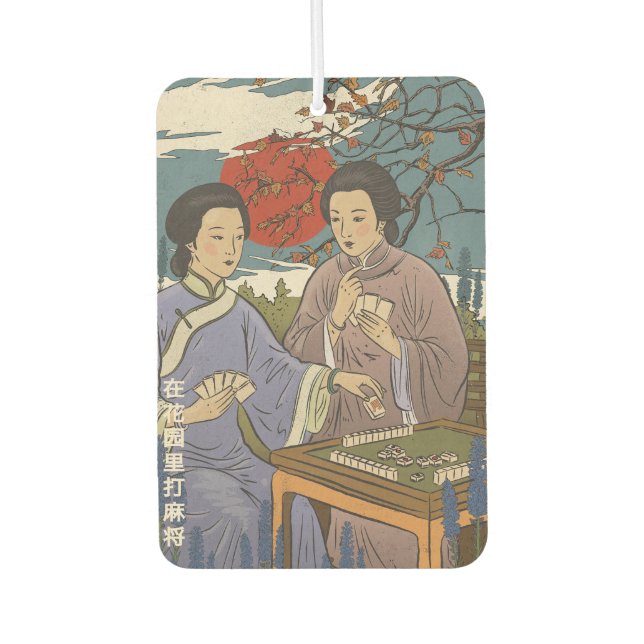 Désodorisant Pour Voiture Mahjong (Devant)