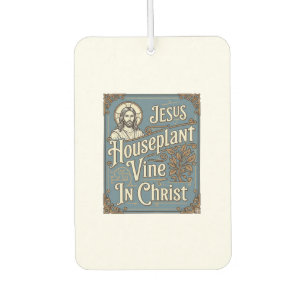 Désodorisant Pour Voiture Maison de Jésus Plante grimpante Dans le Christ Jé