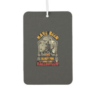 Désodorisant Pour Voiture Maison Hantée Halloween Prête Depuis Tombstone 