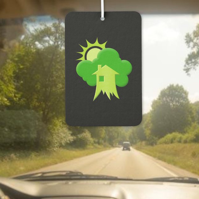 Désodorisant Pour Voiture Maison Verte (Créateur téléchargé)