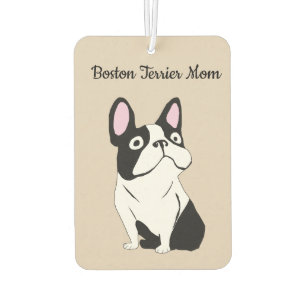 Désodorisant Pour Voiture maman Boston terrier