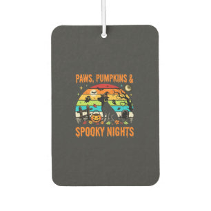 Désodorisant Pour Voiture Maman Chien Halloween Nuit Squelettique