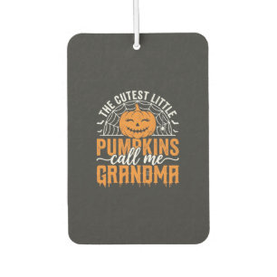 Désodorisant Pour Voiture Maman citrouille mignonne création Halloween_1