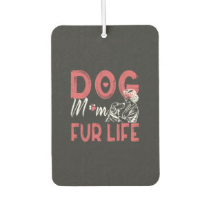 Désodorisant Pour Voiture Maman de chien pour la vie Fête des mères Cadeaux