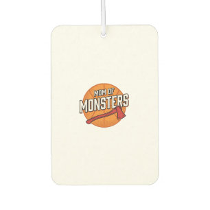 Désodorisant Pour Voiture Maman de Monstres Design de Maman de Basket Vintag