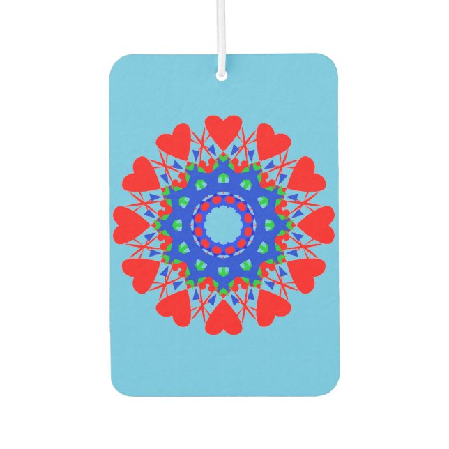 Désodorisant Pour Voiture Mandala Island Breeze Air Freshener (Devant)