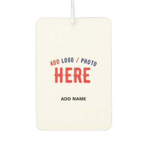 DÉSODORISANT POUR VOITURE MARQUE BLANCHE MODERNE ET PERSONNALISABLE VÉRIFIÉE